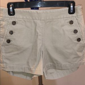 J-Crew khaki shorts